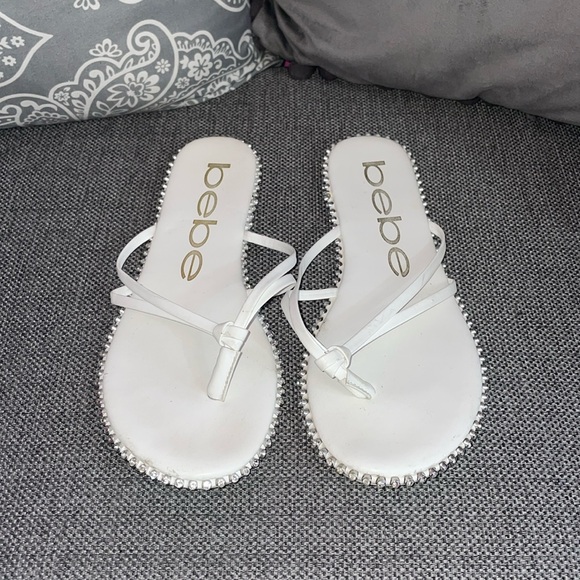 BEBE White Diamond Inspired Sandals ๐ - Picture 3 of 6